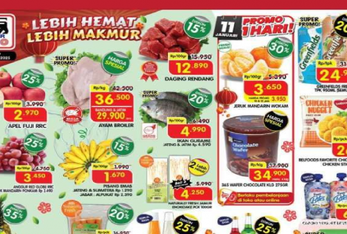 Hari Ini Aktif! Ambil Promo Weekend Superindo Greenfields dan Mama Lemon Diskon 20 Persen