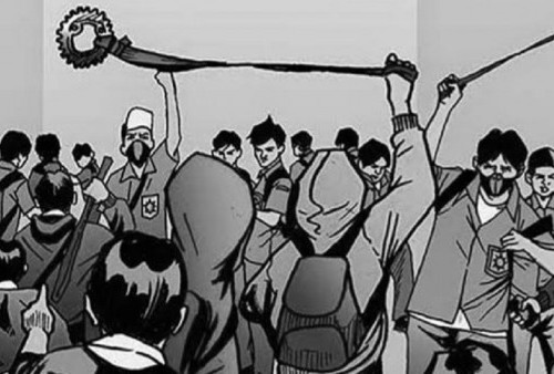 Miris! Pelajar Tawuran di Gang Pemukiman Warga di Bogor Bikin Gaduh: Terjadi Antar Dua Sekolah