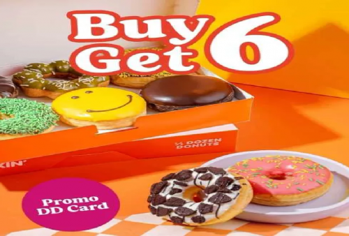 Sikat Bosku! 2 Promo Menarik Dunkin Donuts Edisi Januari 2025