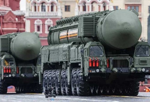 Mengerikan! Ribuan Tentara Rusia Gelar Latihan Perang Nuklir