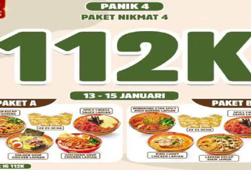 5 Promo Golden Lamian Hari Ini, Rabu 15 Januari 2025