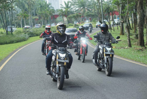 Wahana Makmur Sejati Ajak Bikers Komunitas Motor Sport Honda Riding All New Honda CB150R StreetFire
