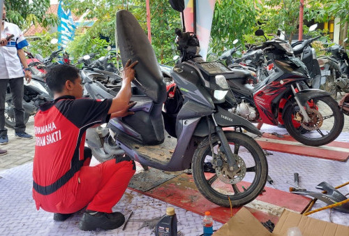 Yamaha Berikan Service Gratis Untuk Warga Terdampak Banjir Semarang