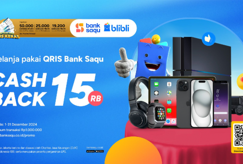 Belanja Lebih Hemat di Blibli Bisa Dapat Cashback Rp 15.000