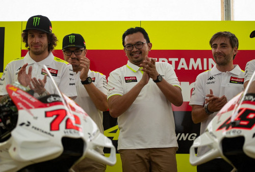 Ukir Sejarah Baru! Pertamina Enduro VR46 Racing Team Berlaga di Home Race Pertamina Grand Prix of Indonesia