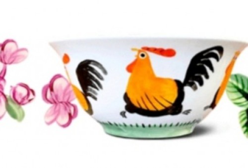 Mangkuk Ayam Jago Jadi Google Doodle, Begini Asal-usul Rooster Bowl dan Maknanya