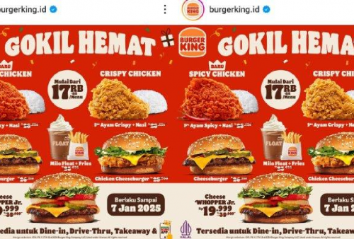 3 Promo Burger King Terbaru Januari 2025, Jangan Lewatkan!