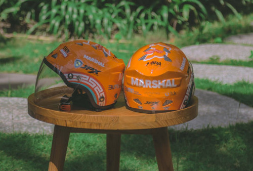 Jadi Helm Resmi Tim Marshal di Event WSBK Mandalika 2022, JPX Helmet Terbukti Bukan Produk 'Kaleng-Kaleng'