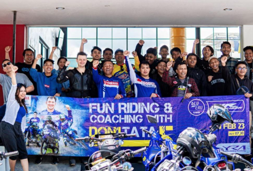Gabung di Touring bLU cRU Yamaha WR 155 R Riding Experience Yogyakarta, Doni Tata Kasih Pengalaman Berharga Buat Peserta