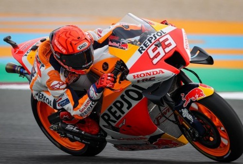 MotoGP Qatar 2022: Marc Marquez Bicara Soal Peluang Juara di Lusail, Akui Belum Nyaman dengan RC213V 2022