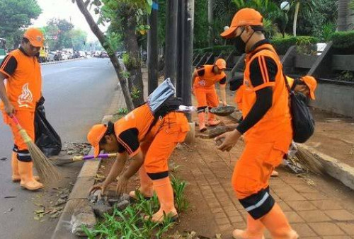Mengenal PPSU DKI Jakarta, Segini Gaji Pasukan Oranye Itu, Intip di Sini! 