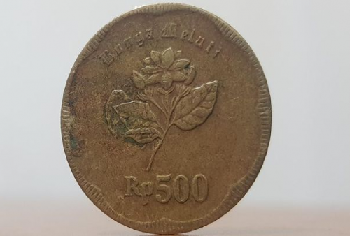 Uang Koin Rp 500 Bunga Melati Bisa Bikin Kamu Kaya Mendadak, Ternyata Dihargai Dua Digit!