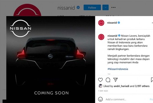 Nissan Umumkan Rencana Peluncuran Mobil Listrik Baru Mirip Nissan Leaf
