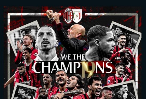 AC Milan Menggila di Laga Pamungkas, Juara Serie A setelah 11 Menunggu