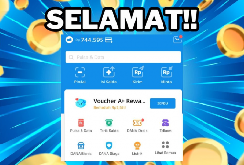 Link DANA Kaget Terbaru Senin 14 Oktober 2024: Ada Saldo DANA Gratis Rp 250 Ribu