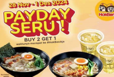 Aktif Sampai 1 Desember 2024, Yuk Serbu Promo Hokben Buy 2 Get 1