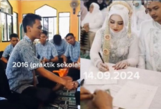 Kisah Pasangan Pengantin Berawal dari Praktik, 8 Tahun Kemudian Menjadi Kenyataan