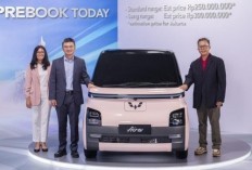 Wow! Dengan Uang Rp 250-300 Jutaan Saja Kamu Sudah Bisa Miliki Mobil Listrik Mungil Wuling Air EV