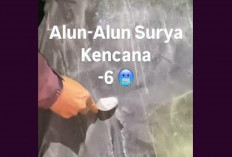 Viral Embun Es Mulai Turun di Alun-alun Suryakencana Gunung Gede Pangrango