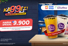 Promo Spesial! Beli Chatime Cuma Rp 9.900, Buruan Sikat Hari Ini Juga