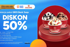 Beli Cold Stone Diskon 50 Persen, Bayar Pakai QRIS Bank Saqu