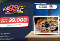 Makan Super Yakiniku Hanya Rp 99.000 Saja, Khusus QRIS Pembayaran Via Bank Saqu