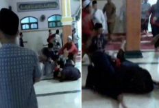 Viral! Rebutan Mau Jadi Imam, Pria Ini Bertengkar di Dalam Masjid