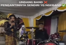 Anti Mainstream! Pengantin Ini Viral Jadi Hiburan di Pernikahannya Sendiri