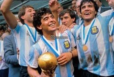 Fantastis! Jersy Maradona Terjual Rp128 Miliar 