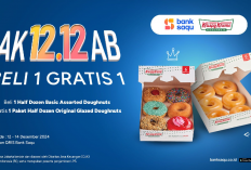 Hari Terakhir! Cepat Ambil Promo Krispy Kreme Beli 1 Gratis 1 Hari Ini