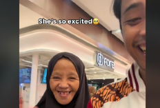 Viral Video Ibu Bangga Banget Diajak Anaknya Pertama Kali Ngemall