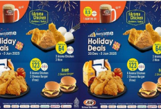 Promo Spesial AW 'Awesome Holiday Deals', Bisa GRATIS 2 Cheese Burger!