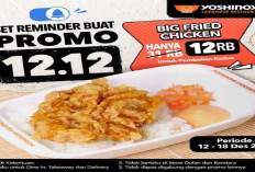 Promo 12.12 Yoshinoya Ada Fried Chicken dan Kopi Cuma Rp 12.000 Aja