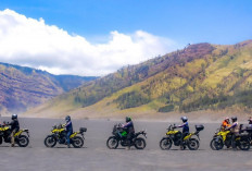 Suzuki Indonesia Rayakan Satu Tahun Komunitas V-Strom Indonesia Owners di Bromo!