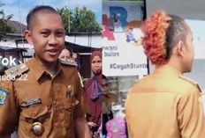 Viral! Tampilan Seorang Kades Berambut Mohawk Layaknya Anak Punk