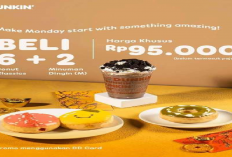 Promo Dunkin Terbaru: Beli 6 Donut Classic dan 2 Minuman Ada Harga Spesial