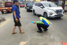 Kecelakaan Motor-Truk di Jalan Raya Parung, Pengendara Motor Tewas!