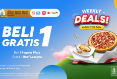 Dapatkan Promo Terbaru Pizza Hut Beli 1 Gratis 1, Catat Syaratnya!