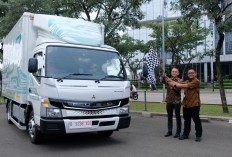 Sebuah Truk Kontainer 12 Ton Terperosok di Jalan Raya Pangenan, Cirebon!