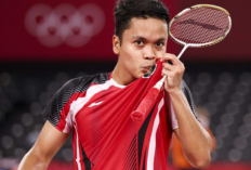 Respect! Anthony Ginting Tundukkan Chou Tien Chen Tanpa Selebrasi di Jerman