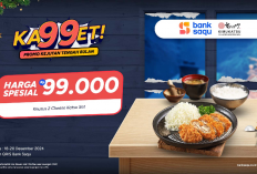 Promo Ka99et Bank Saqu: Makan Kimukatsu Rp 99.000 Bisa Dapat 2 Cheese Katsu Set