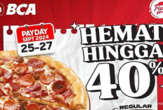 Berakhir Hari Ini, Yuk Ambil Promo Pizza Hut dan Chatime Payday Hemat 40 Persen dengan BCA