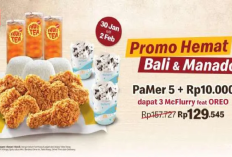 Promo Menarik McD 3 Ayam McD, 3 Rice, dan 3 Fruit Tea Lemon Hanya Rp 59.000-an