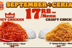 Promo Terbaru Burger King Aktif Sampai 30 September 2024, Menu Baru Hemat Sampai 40 Persen!