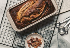 Resep Chocochips Banana Bread Ala Cafe, Cocok Jadi Teman Ngopi Sambil Kerja