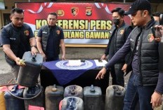 Polisi Amankan 2 Pelaku Penimbunan 7,7 Ton BBM Subsidi