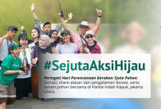 Wujudkan #SejutaAksiHijau, Tanam Pohon Hari Ini!