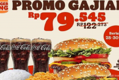 Promo Burger King Aktif Sampai 30 November 2024: Makan Banyak Harga Hemat