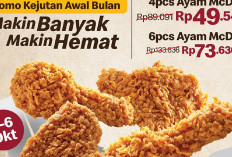 Awali Bulan Oktober dengan Promo Spesial dari McDonald's: Nikmati Promo 4 Pcs Ayam Cuma Rp 49 Ribuan Aja!