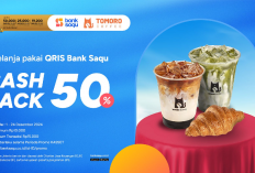 Hari Terakhir! Cepat Ambil Promo TOMORO Coffe Cashback 50 Persen